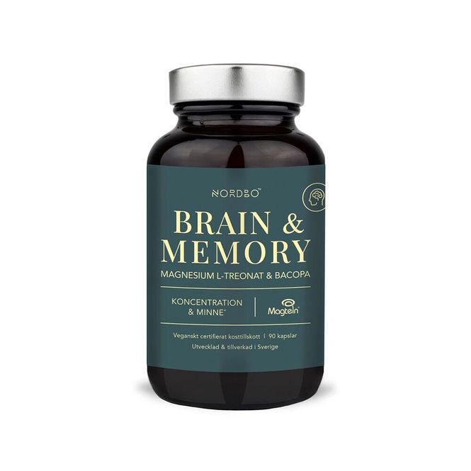 Huvudbild Brain & Memory Magnesium - 90 kapslar